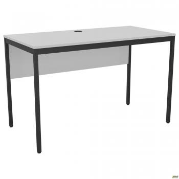 Стол письменный Осло (1187х600х750Н) черный графит, Белый