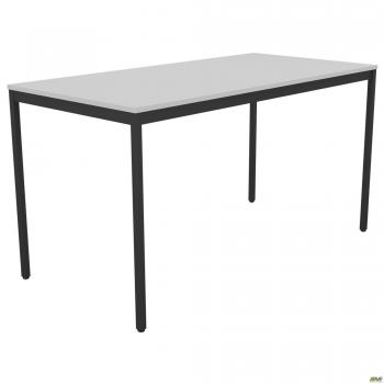 Стол Турин разборной (1387х600х750H) черный графит/Белый
