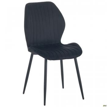 Стул Lily черный/вельвет черный