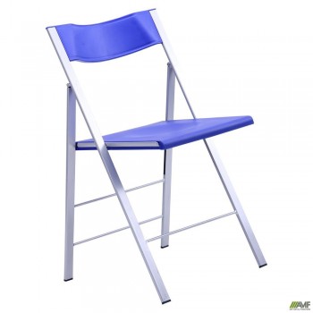 Стул Ибица алюм пластик синий