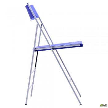 Стул Ибица алюм пластик синий