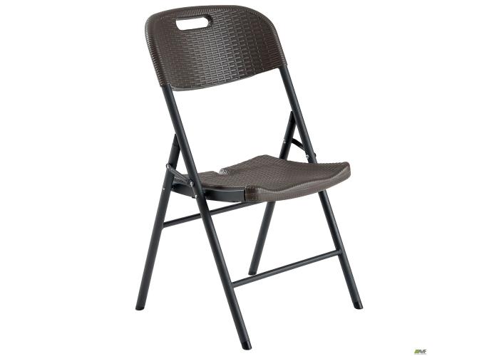  Стул складной Кnox под ротанг коричневый  1 — купить в PORTES.UA