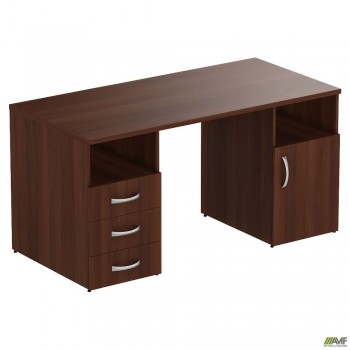 Стіл тумбовий МГ-530R (1500х720х750мм) горіх темний