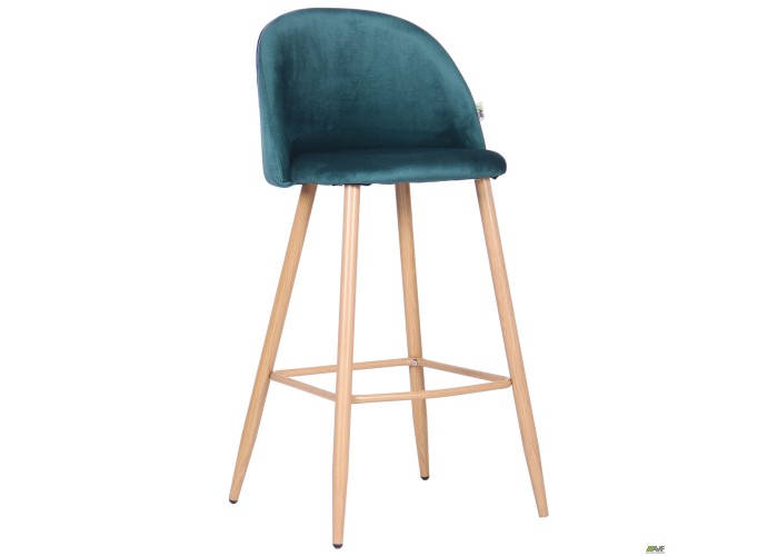  Барный стул Bellini бук/green  1 — купить в PORTES.UA