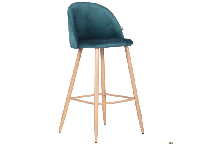  Барный стул Bellini бук/green  2 — купить в PORTES.UA