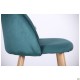 Барний стілець Bellini бук/green