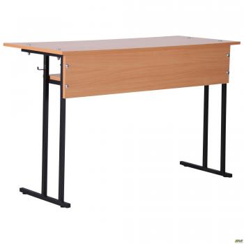 Парта 2-х м. Аудиторна з поличкою 6 р.р. (1200х500х760мм) бук