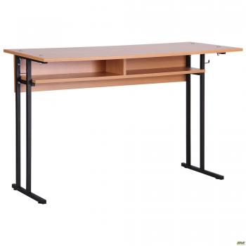 Парта 2-х м. Аудиторна з поличкою 6 р.р. (1200х500х760мм) бук