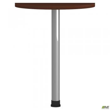 Стол приставной МГ-301 (600хR300х750мм) орех темный