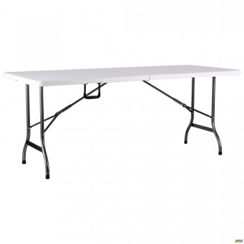 Стол складной Крайслер пластик белый