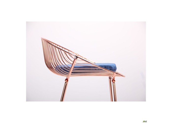  Барный стул Chik, rose gold, royal blue  7 — купить в PORTES.UA