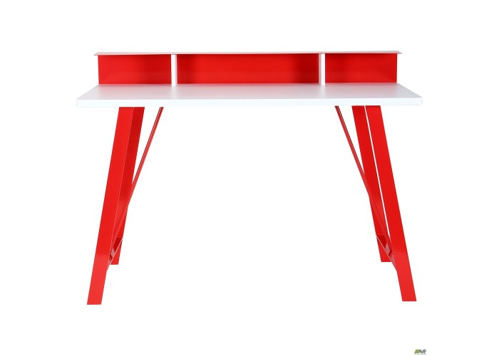 Компьютерный стол Mayakovsky красный/белый  3 — купить в PORTES.UA