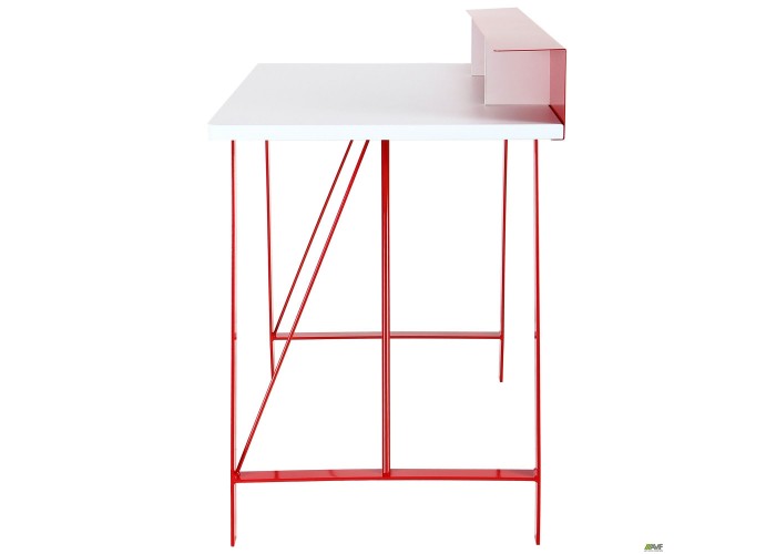  Компьютерный стол Mayakovsky красный/белый  4 — купить в PORTES.UA