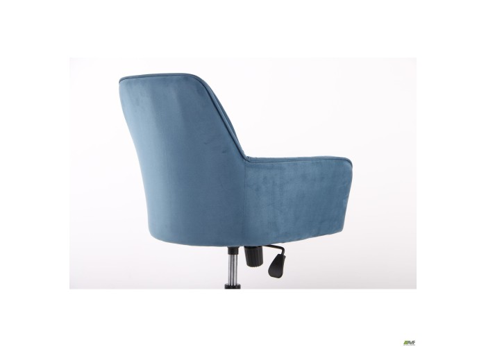  Крісло Аспен хром тканина Flox 85 синій із штрихкодом EAN  14 — замовити в PORTES.UA