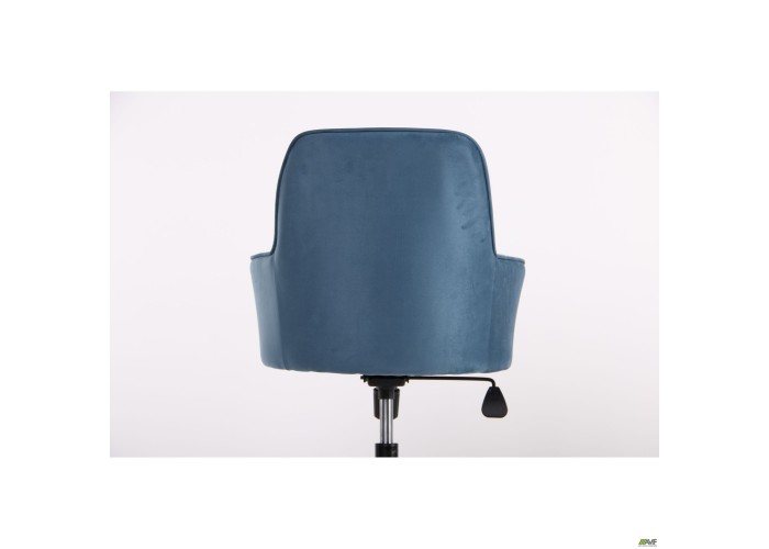  Кресло Аспен хром ткань Flox 85 синий со штрихкодом EAN  16 — купить в PORTES.UA