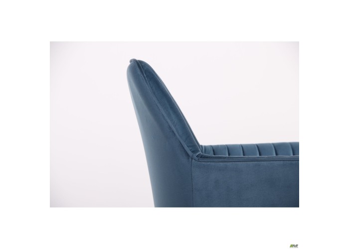  Кресло Аспен хром ткань Flox 85 синий со штрихкодом EAN  17 — купить в PORTES.UA