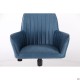 Кресло Аспен хром ткань Flox 85 синий со штрихкодом EAN
