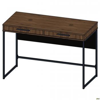 Стол Campari Cr1200 (1200х500х800Н) черный/Дуб Ливорно