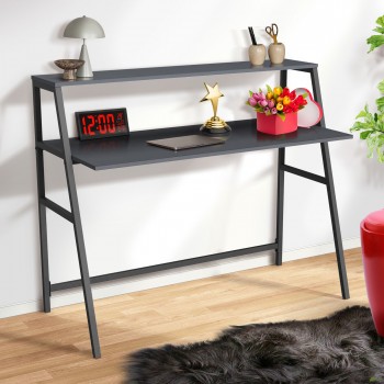 Стол Mont Blanc (1250х550х1027Н) черный/Антрацит