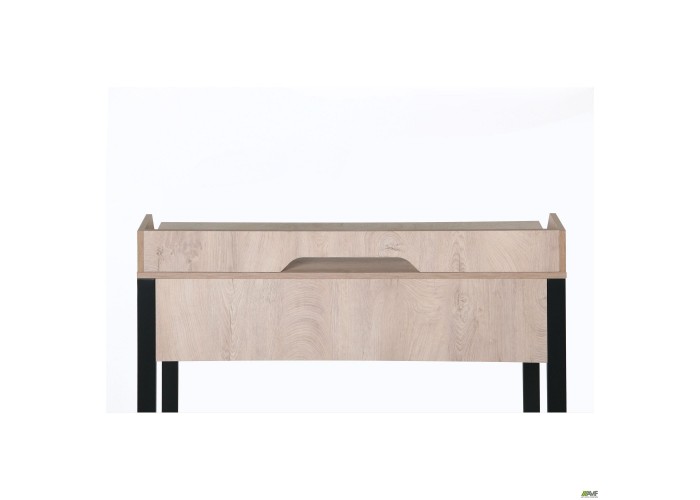  Стол компьютерный Pluto Top SH (1380х600х750) Дуб Эндгрейн/Черный графит  13 — купить в PORTES.UA