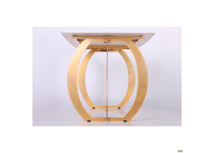  Стол обеденный Alexis gold/ceramics Lasa bianco  12 — купить в PORTES.UA
