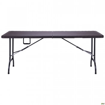 Стол складной Додж пластик Wooden Brown