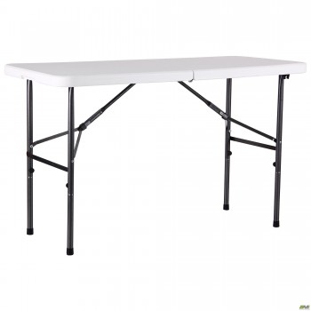 Стол складной Рейвон пластик белый