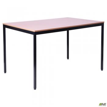 Стол Турин разборной (1187х600х750H) черный графит/Дуб Сонома