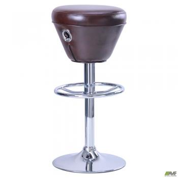 Стул барный хокер Астин Мадрас дарк браун