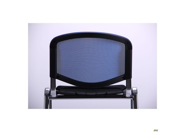  Стул Призма Веб хром сиденье Сетка черная/спинка Сетка синяя  11 — купить в PORTES.UA
