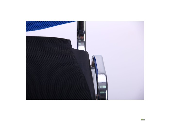  Стул Призма Веб хром сиденье Сетка черная/спинка Сетка синяя  14 — купить в PORTES.UA