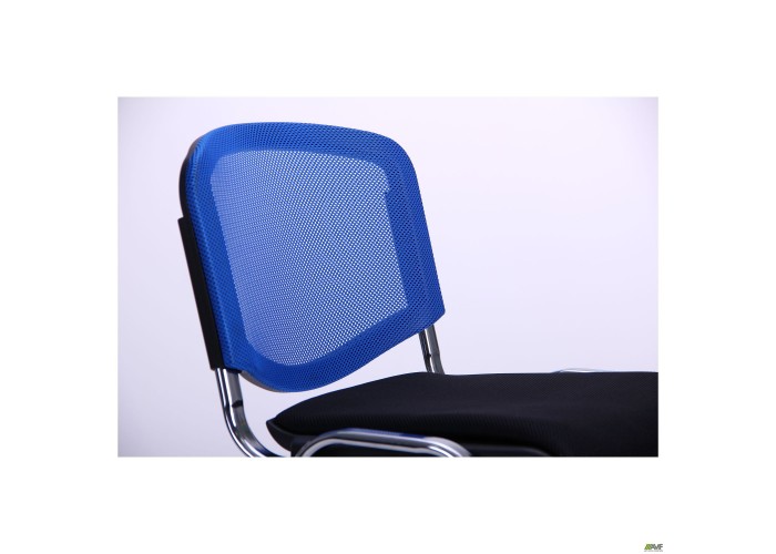  Стул Призма Веб хром сиденье Сетка черная/спинка Сетка синяя  7 — купить в PORTES.UA