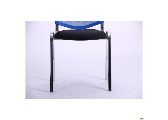  Стул Призма Веб хром сиденье Сетка черная/спинка Сетка синяя  9 — купить в PORTES.UA