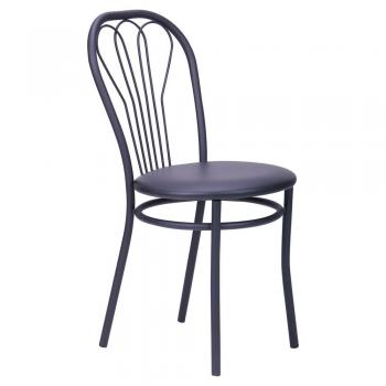 Стул Велес черный к/з бежевый