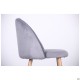 Барный стул Bellini бук/dark grey