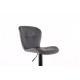Барний стілець Vensan PU Gray/Black