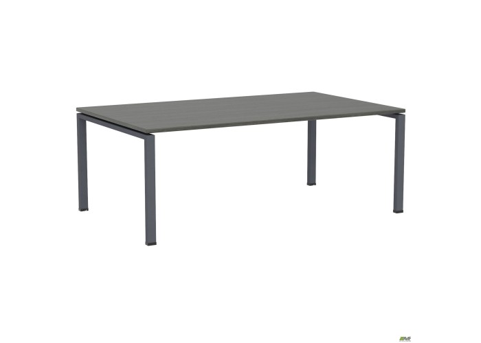  Конференц-стол SIG-201 (1800х1200х750мм) Черный графит 60х30мм. Вяз Либерти Дымчатый  1 — купить в PORTES.UA