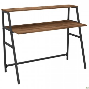 Стол Mont Blanc (1250х550х1027Н) черный/Дуб Ливорно