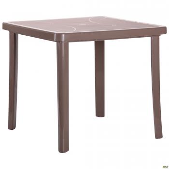 Стіл Nettuno 80х80 пластик тауп