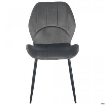 Стул Astra черный/ вельвет светлый хаки