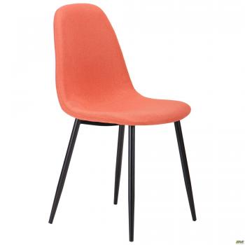 Стул Лучия черный/оранж
