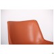 Барний стілець Blanc caramel leather