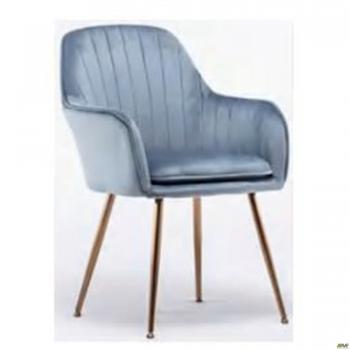 Кресло Paula-C вельвет шоколад