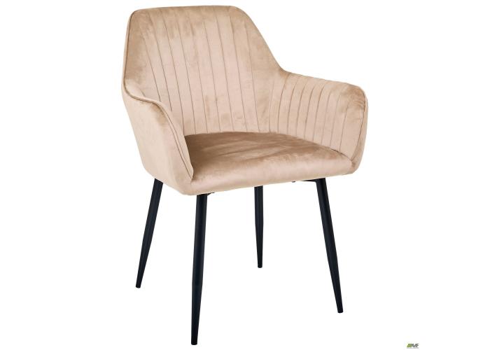  Кресло Venera-TC вельвет теплый серый  1 — купить в PORTES.UA