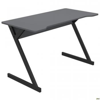 Стол компьютерный Dexter DX1200 (1200х600х750Н) черный графит/Серый Шифер