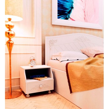 Art in head – Тумба Amelie 43 Білий супермат