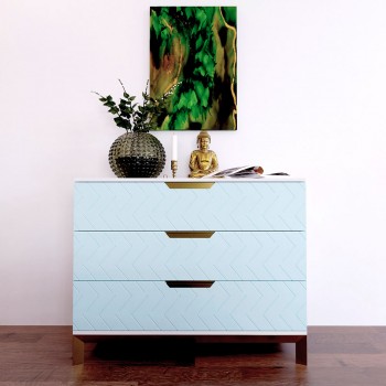 Комод Swan 800 Голубая лагуна