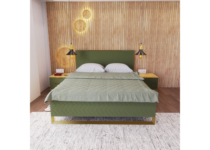  Ліжко Swan Балі Зелений 1600*2000  1 — замовити в PORTES.UA