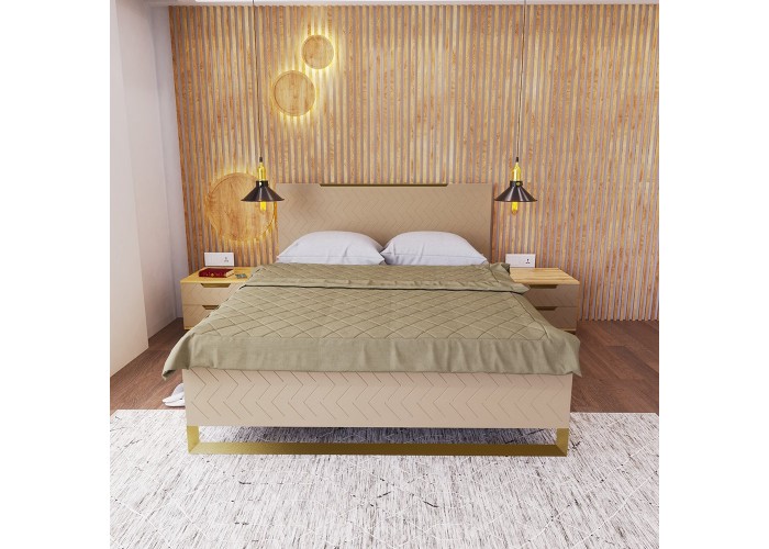  Ліжко Swan Каталонський Жовтий 1600*2000  1 — замовити в PORTES.UA
