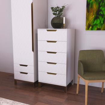 Комод Swan 1200 Белый супермат